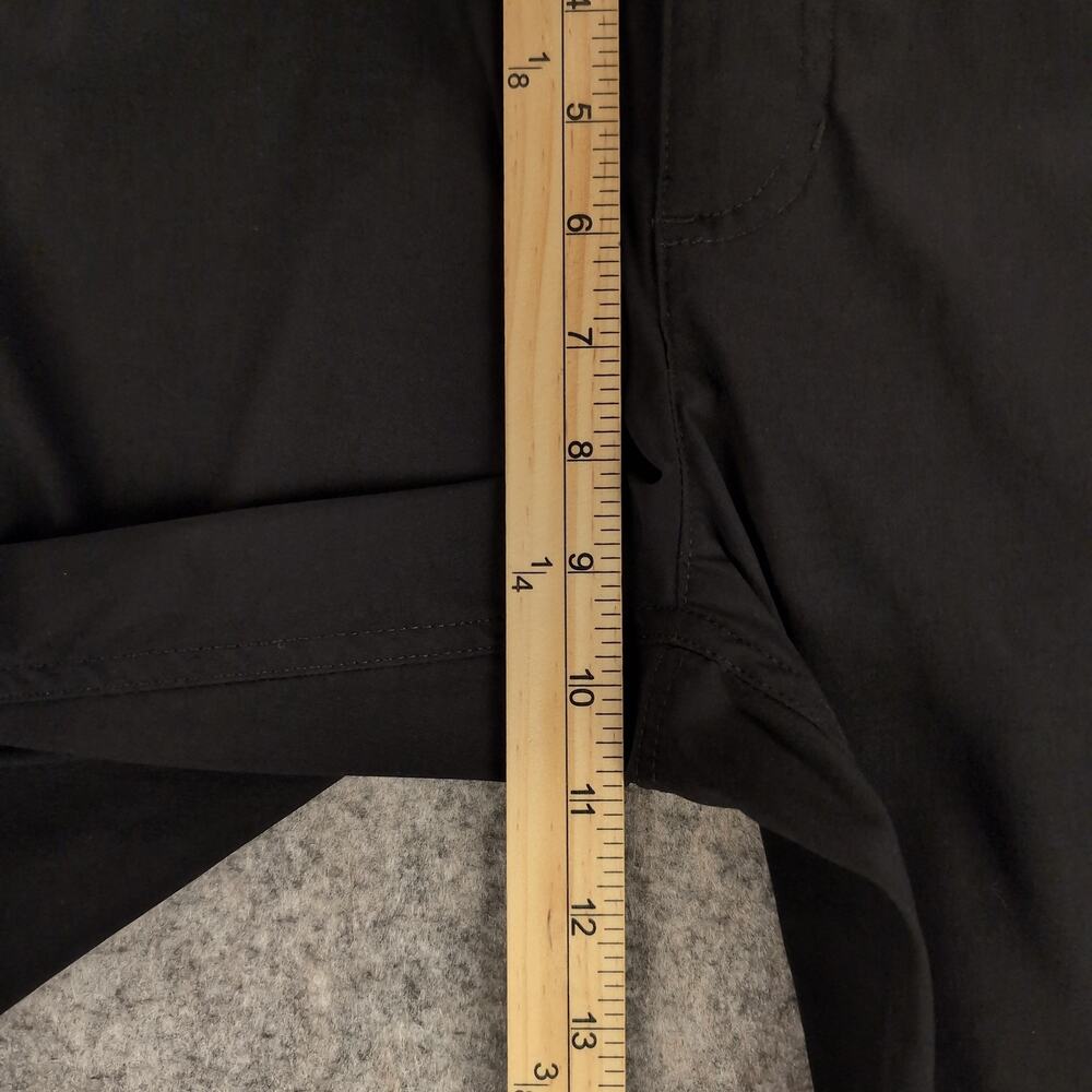 Eddie Bauer Pants Womens P12 Petite Black First Ascent Capri Hiking Stretch - Picture 5 of 12